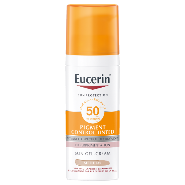 Eucerin Sun Face Pigment Control Tinted Gel-Creme LSF50+ 50 ml