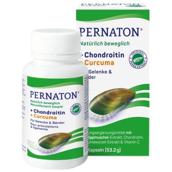 Pernaton Chondroitin + Curcuma Kapseln Vitamin C 90 Stück