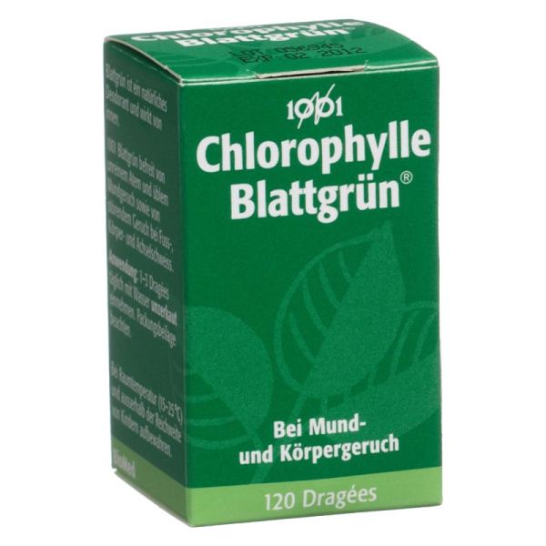 Blattgrün Chlorophylle 1001 Dragées