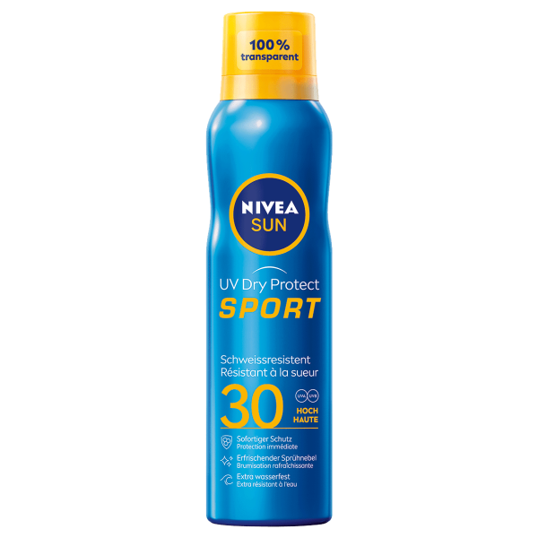 Nivea UV Dry Protect Sport Sprühnebel LSF30 200 ml