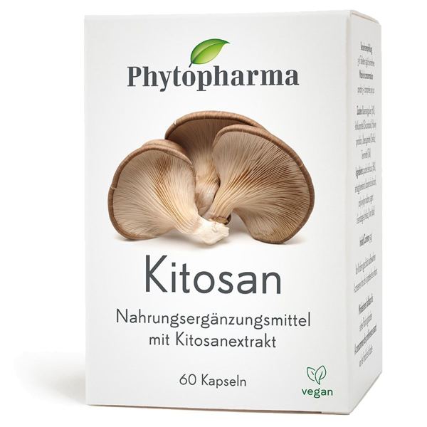 Phytopharma Kitosan Kapseln Dose 60 Stück
