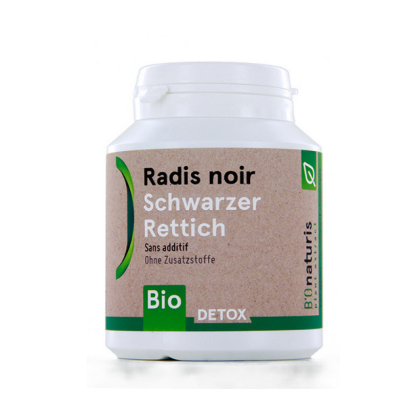 Bionaturis Schwarzer Rettich Bio Kapseln 250 mg 120 Stück
