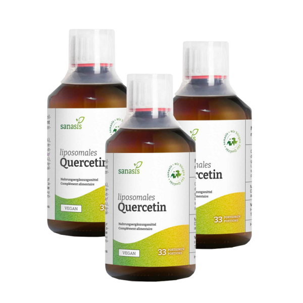 Sanasis Quercetin liposomal 3 x 250 ml