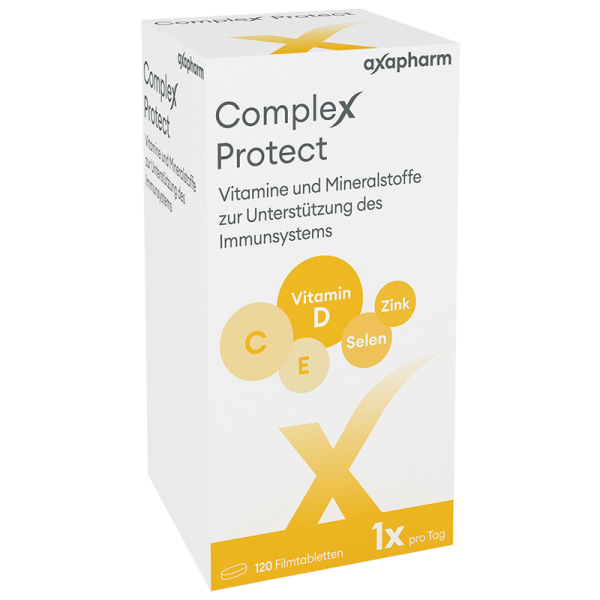 Complex Protect von Axapharm zur Unterstützung des Immunsystems