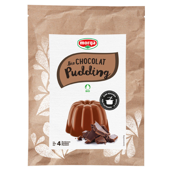 Morga Bio Pudding Chocolat Beutel 75 g