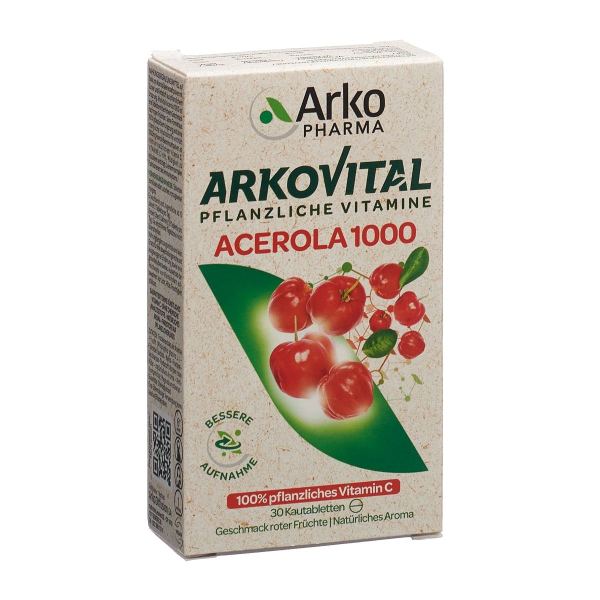 Arkovital Acerola 1000 Vitamin C 30 Stück