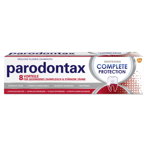 Parodontax Complete Protection White Zahnpasta Tube 75 ml