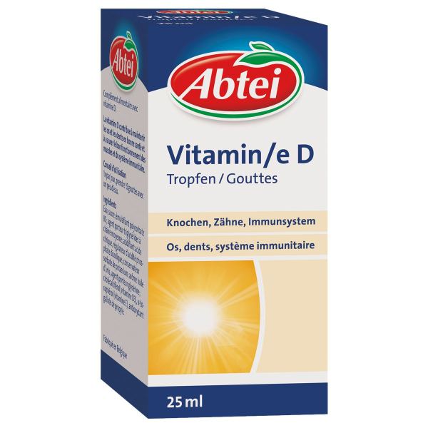 Abtei Vitamin D Tropfen Flasche 25 ml