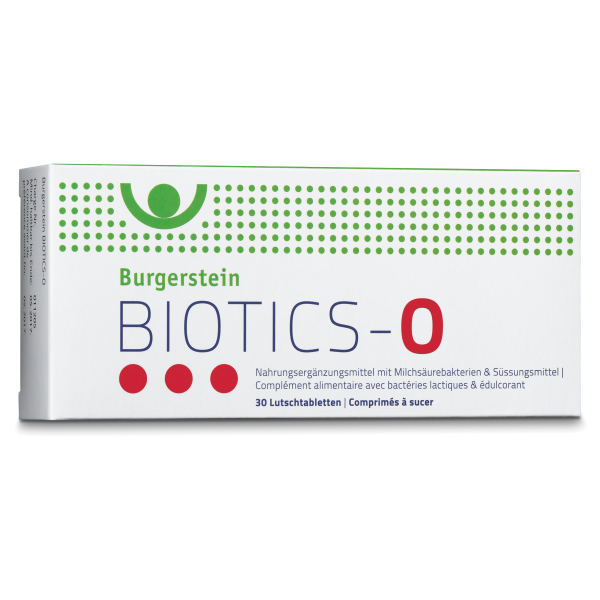 Burgerstein Biotics-O 30 Lutschtabletten