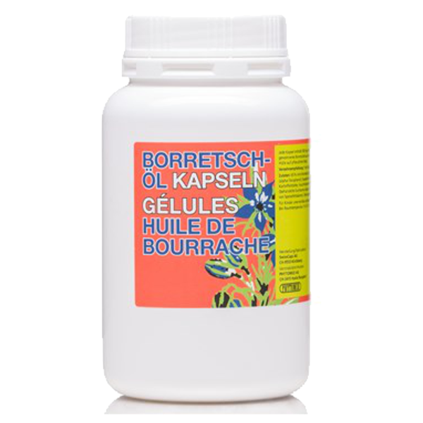 Phytomed Borretschöl Kapseln 500 mg vegetabil 400 Stück