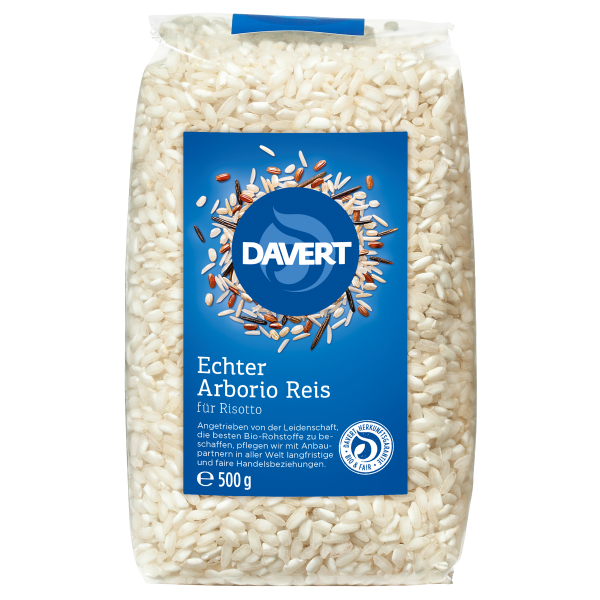 Davert Echter Arborio Reis für Risotto 500 g