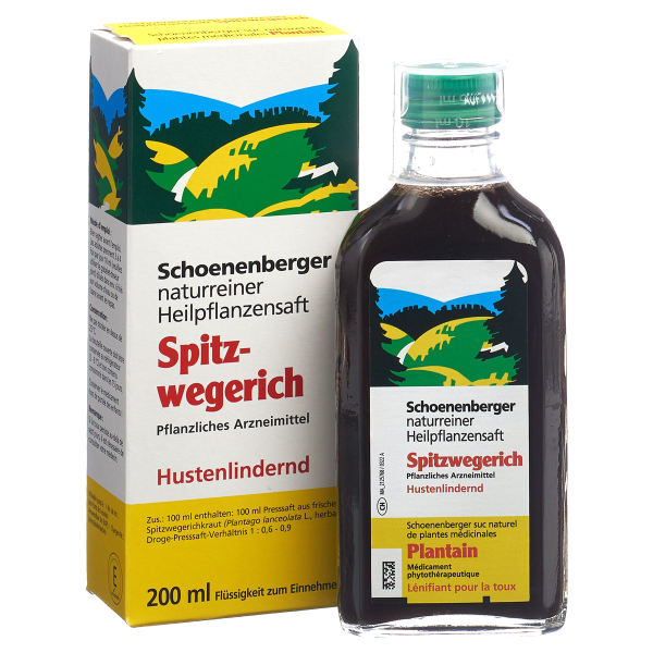 Schoenenberger Spitzwegerich Saft 200 ml