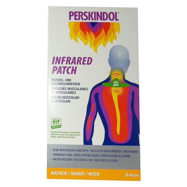 PERSKINDOL Infrared Patch Nacken 3 Stück