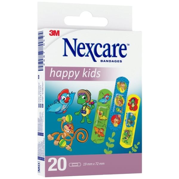 3M Nexcare Happy Kinds Kinderpflaster 20 Stück