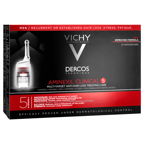 Vichy Dercos Aminexil Clinical 5 Männer 21 x 6 ml