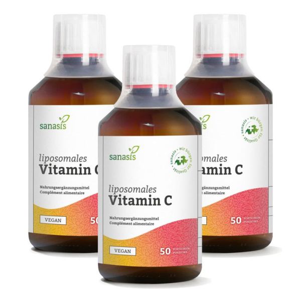 Sanasis Vitamin C liposomal 3x 250 ml