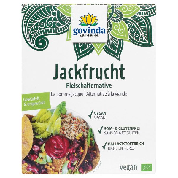 Govinda Jackfrucht-Fruchtfleisch Würfel Bio 200 g