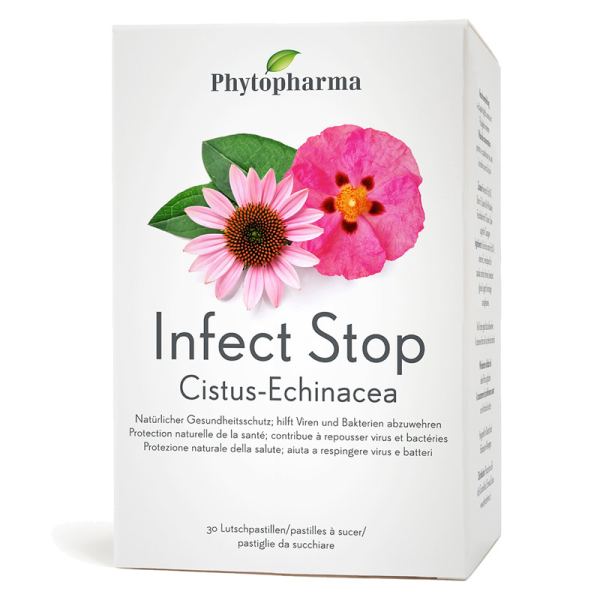 Phytopharma Echinacea Cystus Infect Stop Lutschpastillen