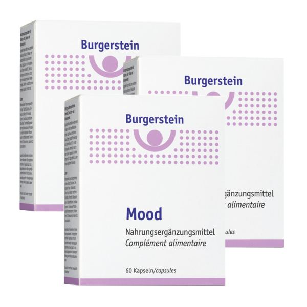 Burgerstein Mood mit Safran, Melisse und B-Vitamine im Trio Angebot