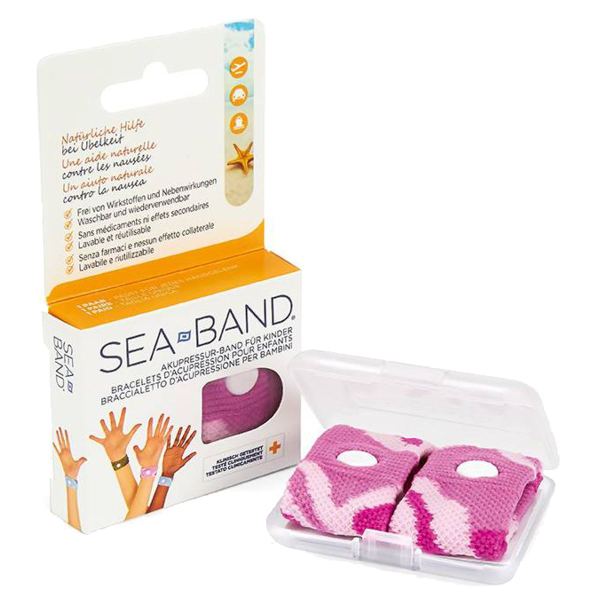 Sea-Band Akupressurband Kinder pink 1 Paar