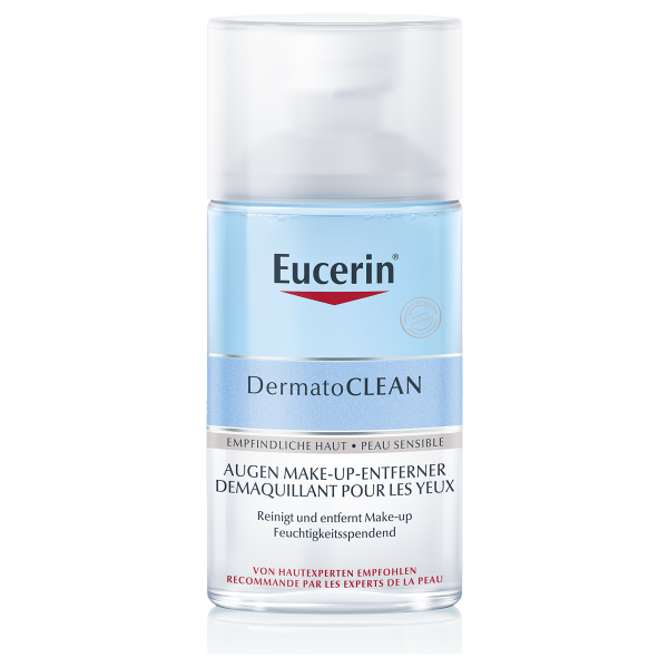 Eucerin DermatoClean 2 Phasen Augen Make-up- Entferner 125 ml