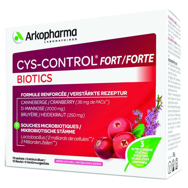Cys-Control Forte Biotics Beutel 15 Stück