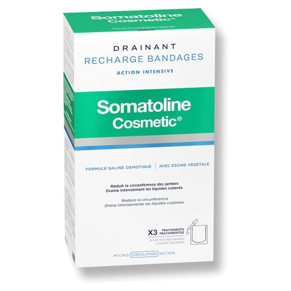 Somatoline Nachfüll-Kit für Binden Serum 6 x 70 ml