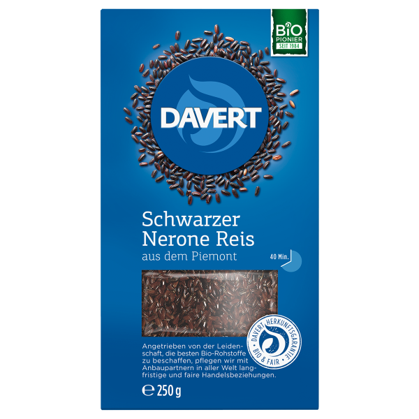Davert Schwarzer Nerone Reis 250 g