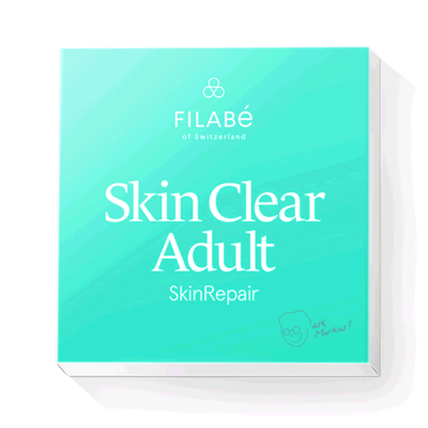 Filabé Skin Clear Adult zur Behandlung von fettiger Haut, Pickeln & Mitessern ab 22.