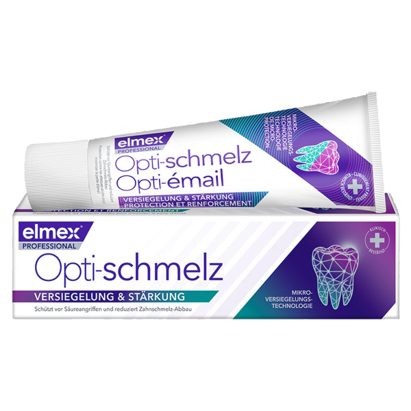 Elmex Opti-Schmelz Zahnpasta Tube 75 ml