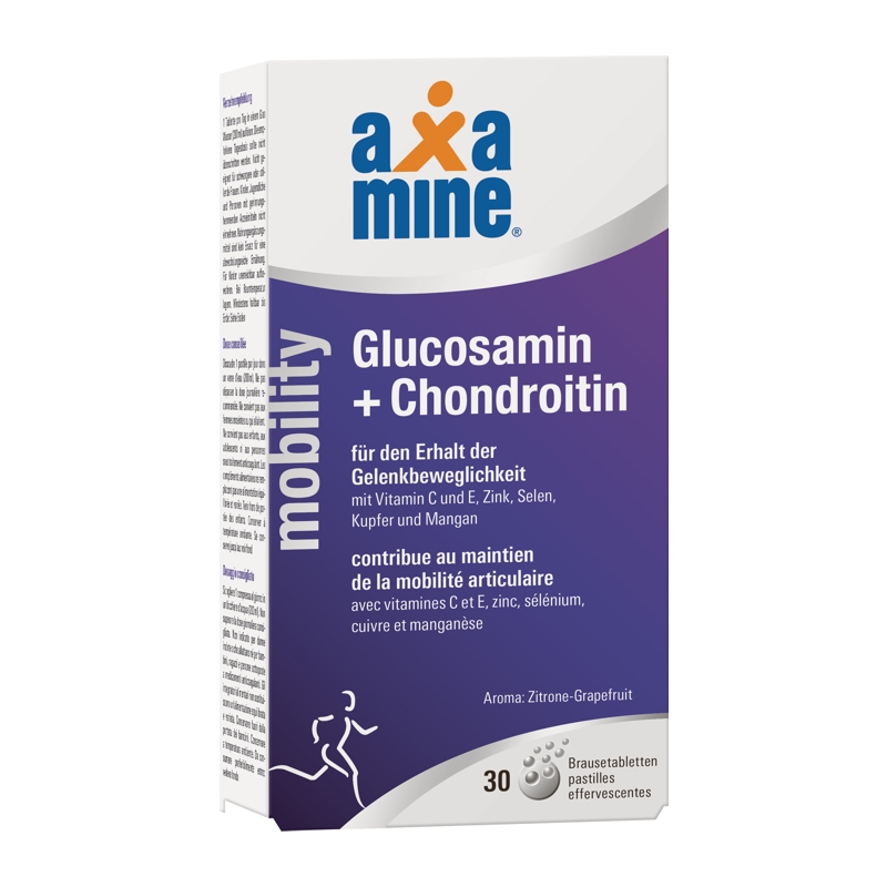 Axamine-Glucosamin-Chondroitin-Brausetabletten