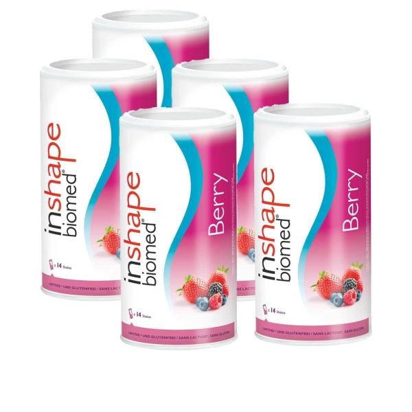 INSHAPE Biomed Pulver Berry 5x 420 g