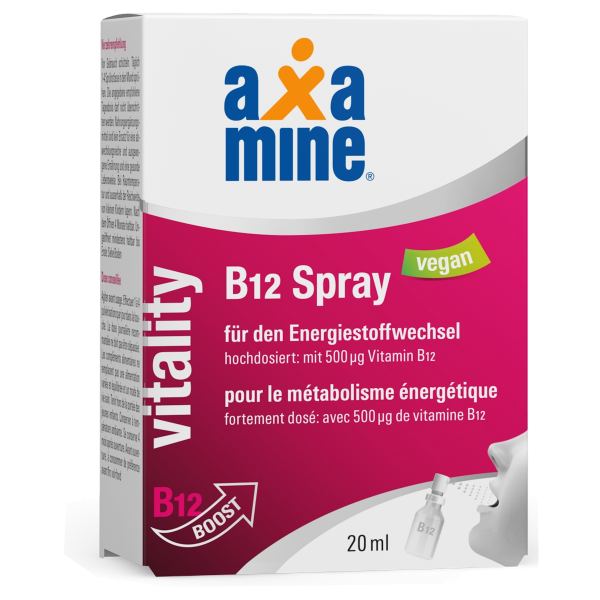 Axamine Vitality B12 Spray Boost