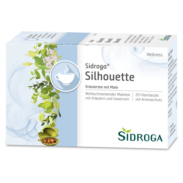 Sidroga Wellness Silhouette Tee 20 Beutel