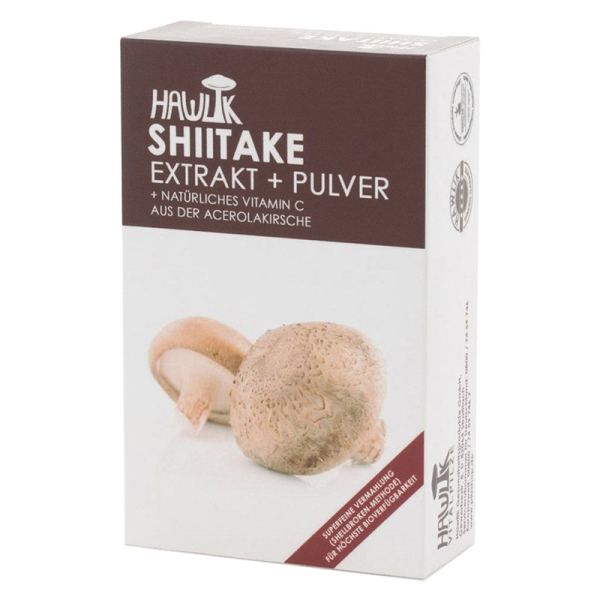 Hawlik Shiitake Extrakt + Pulver Kapseln 60 Stück