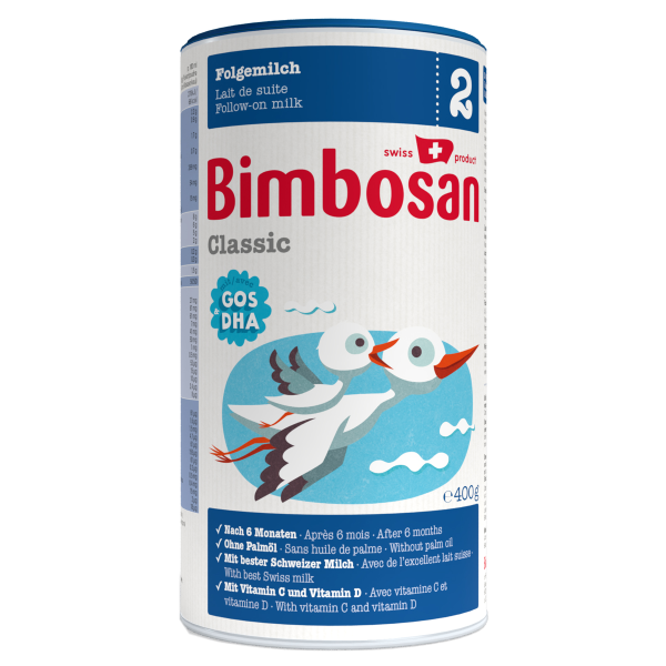 Bimbosan Classic 2 Folgemilch Dose 400 g