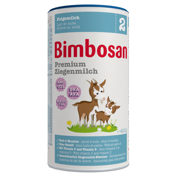 Bimbosan Premium Ziegenmilch 2 Dose 400 g