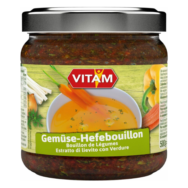 Vitam Gemüse-Hefebouillon ohne Zusatz von Geschmacksverstärkern