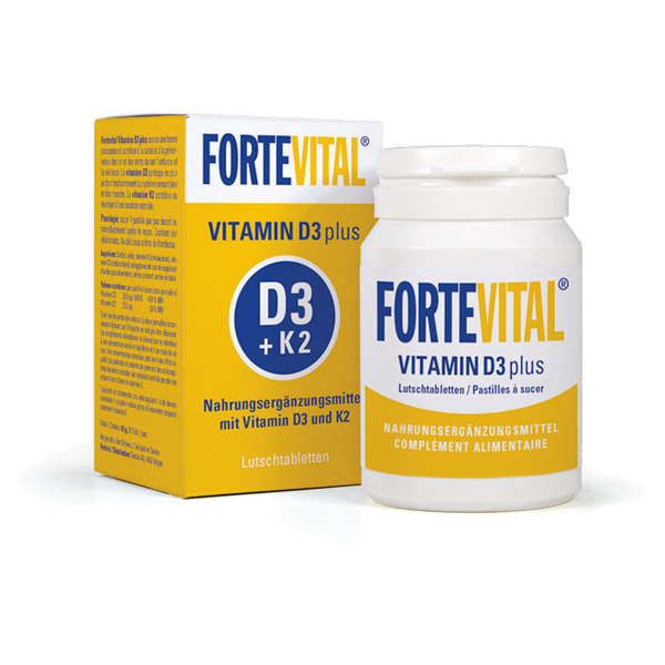 Fortevital Vitamin D3 + K2 Lutschtabletten