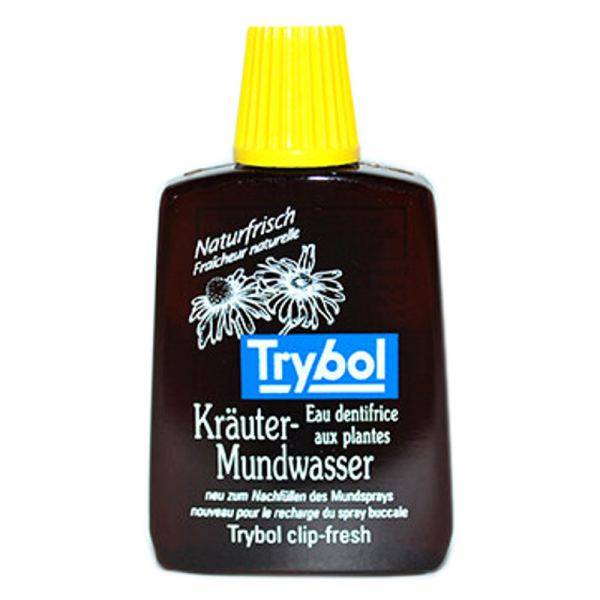 TRYBOL Kräuter Mundwasser Reiseflasche 20 ml