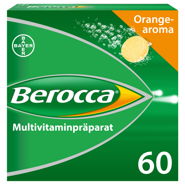 Berocca Brausetabletten Orangenaroma 60 Stück