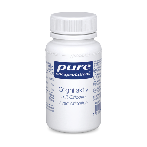 Pure encapsulations Cogni aktiv mit Citicolin