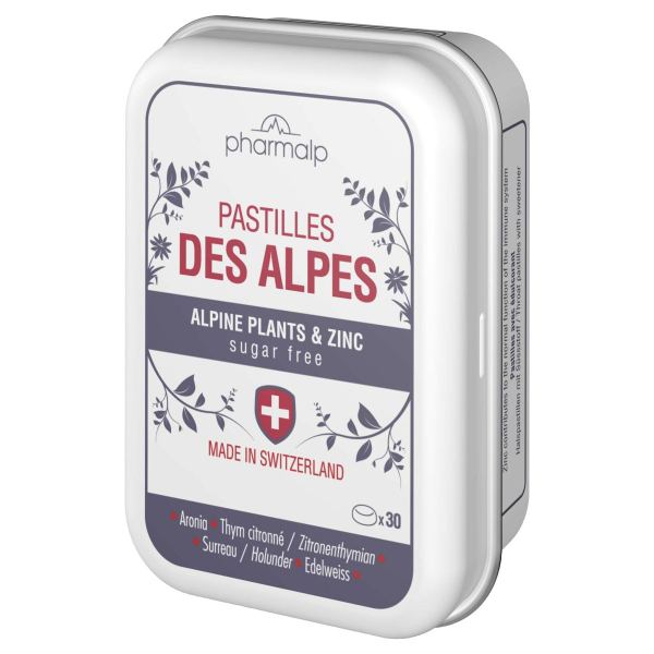 Pharmalp Pastilles des Alpes Dose 30 Stück