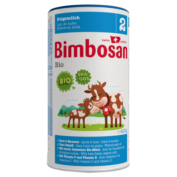 Bimbosan Bio 2 Folgemilch Dose 400 g