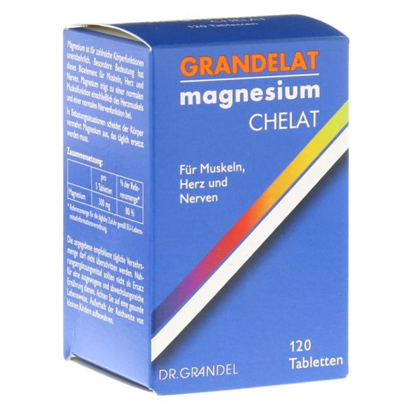 Grandelat Magnesium für Muskel, Herz und Nerven Tabletten