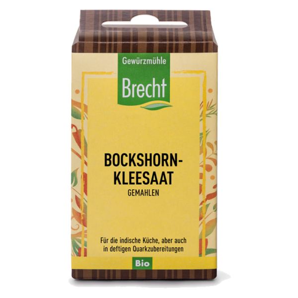 Brecht Bockshornkleesaat gemahlen Bio refill Beutel 40 g