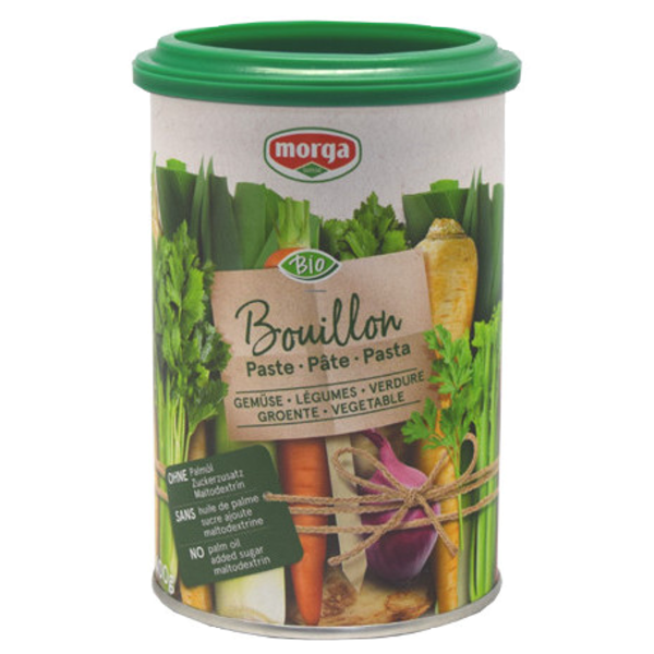 Morga Gemüse Bouillon Paste go clean Bio 400 g