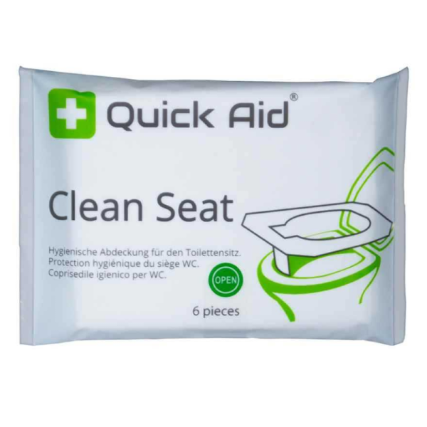 Quick Aid Clean Seat Hygienische Abdeckung für den Toilettensitz