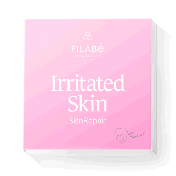 Filabé Irritated Skin zur Behandlung und Pflege gereizter, sehr trockener Haut.